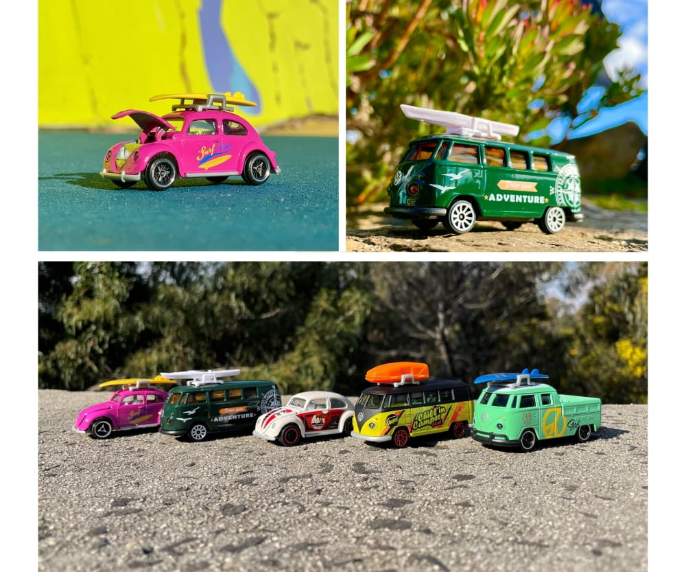 Majorette VW The Originals 5 Pieces Pack