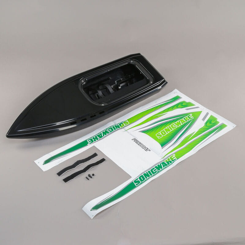 Proboat Hull, Black: Sonicwake 36"