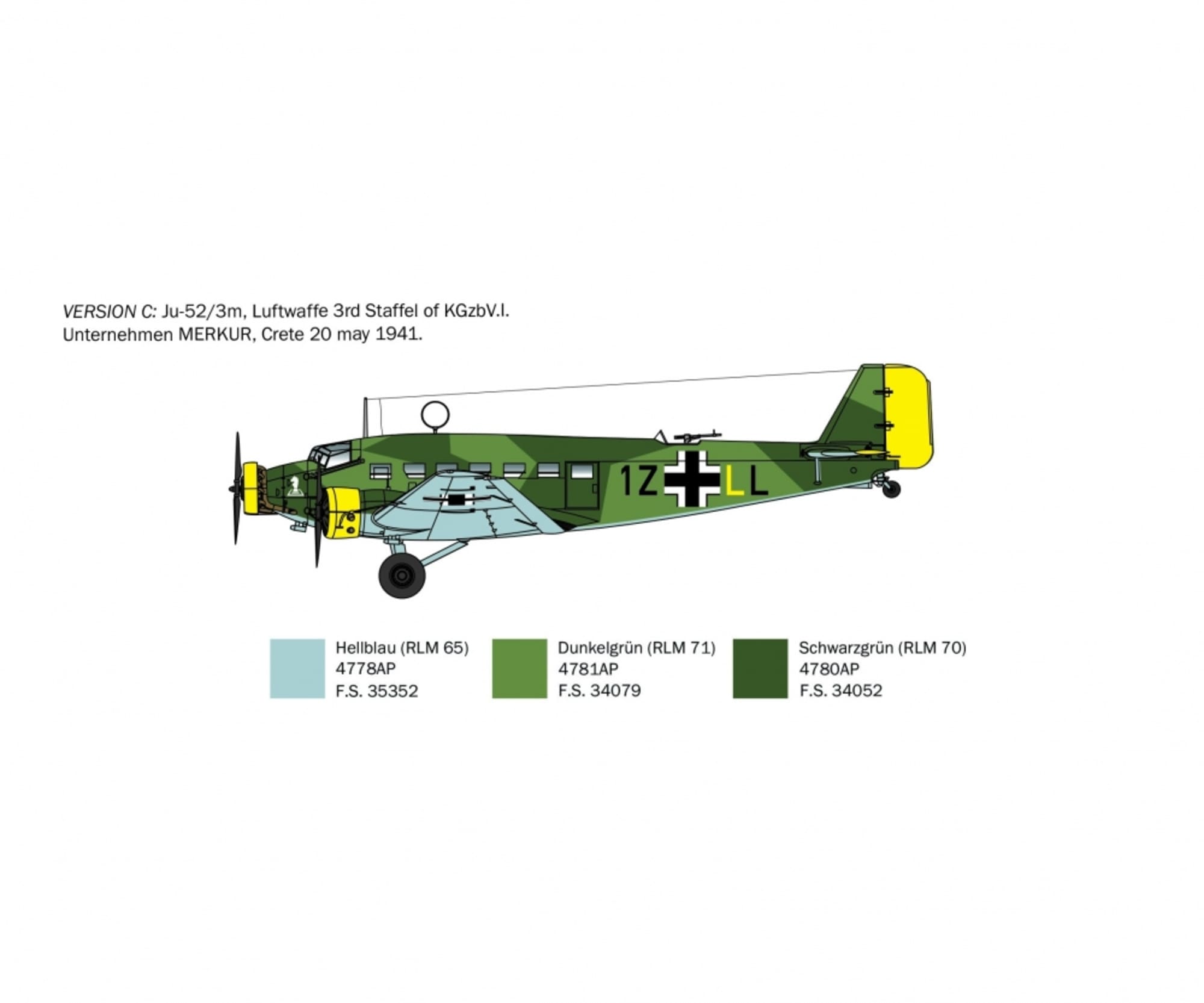 italeri-1-72-ju-52-3m-plastik-modellbausatz