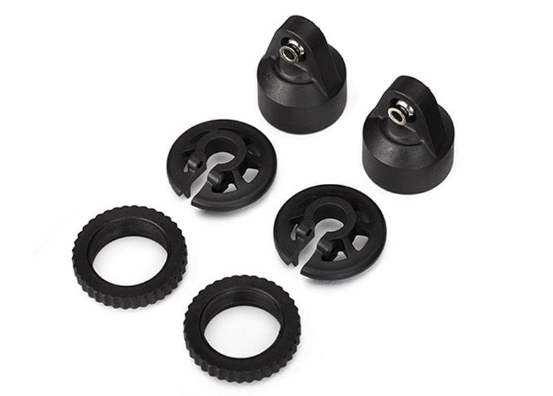 Traxxas Dämpfer Kappen, GTX Dämpfer Feder-Halter 2.5x14 CS (2)