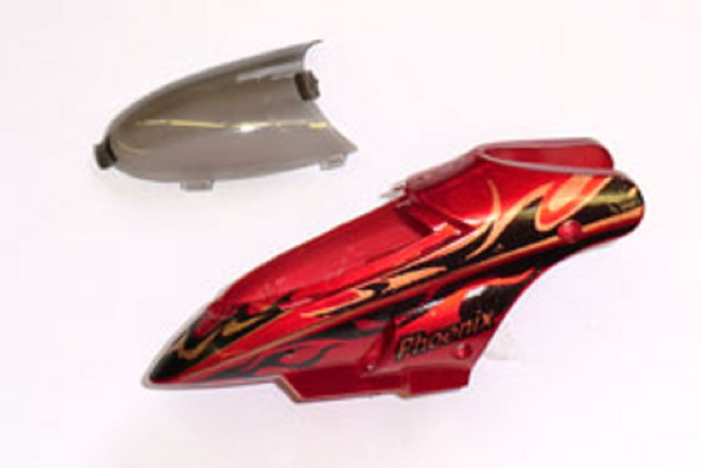 Krick Haube rot    Red Wolf - RC-Zubehoer