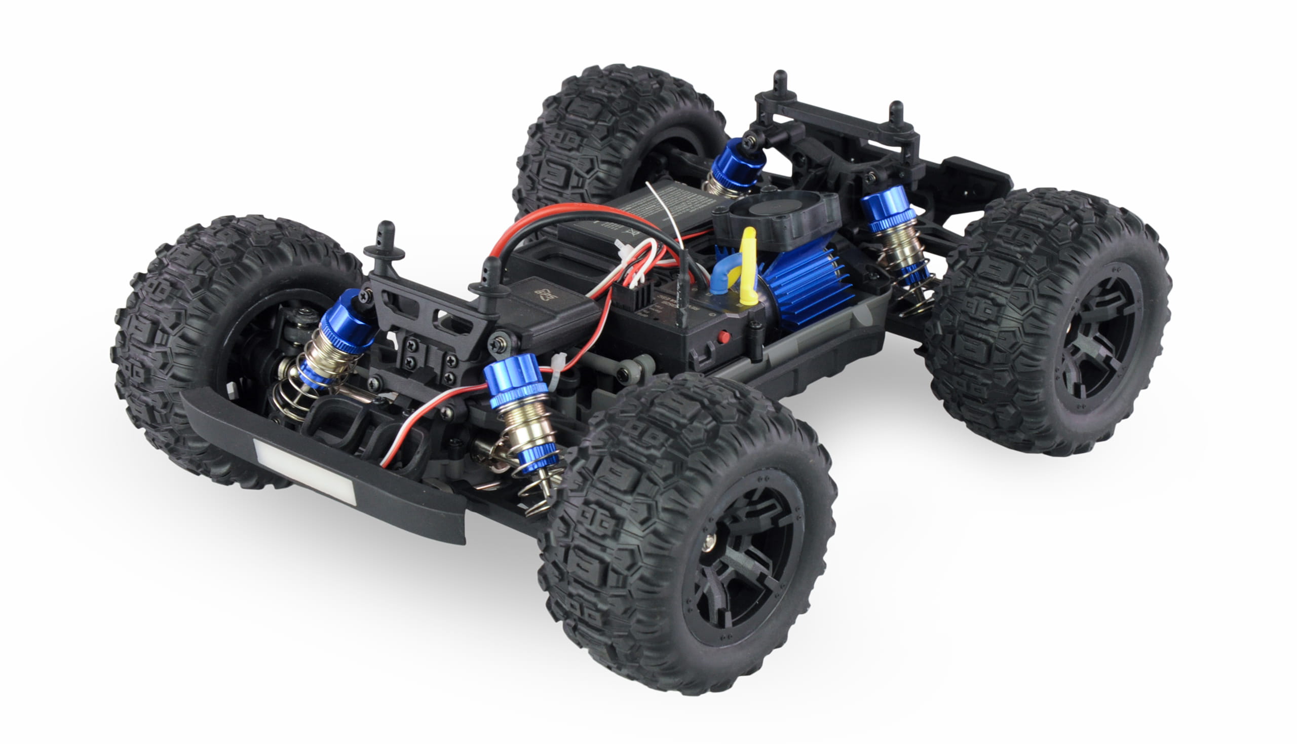 Amewi Hyper GO Monstertruck 4WD GPS 1_16 RTR – Brushed_ Wheelie-Modus_ LED-Beleuchtung