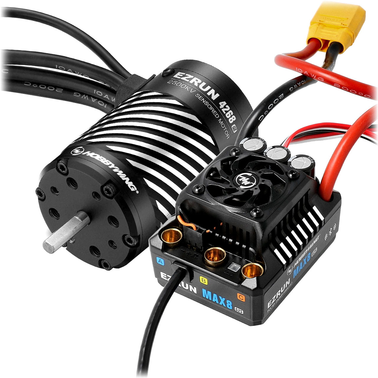 Hobbywing brushless-set-ezrun-max8-g2s-combo-mit-4268sd-2500kv