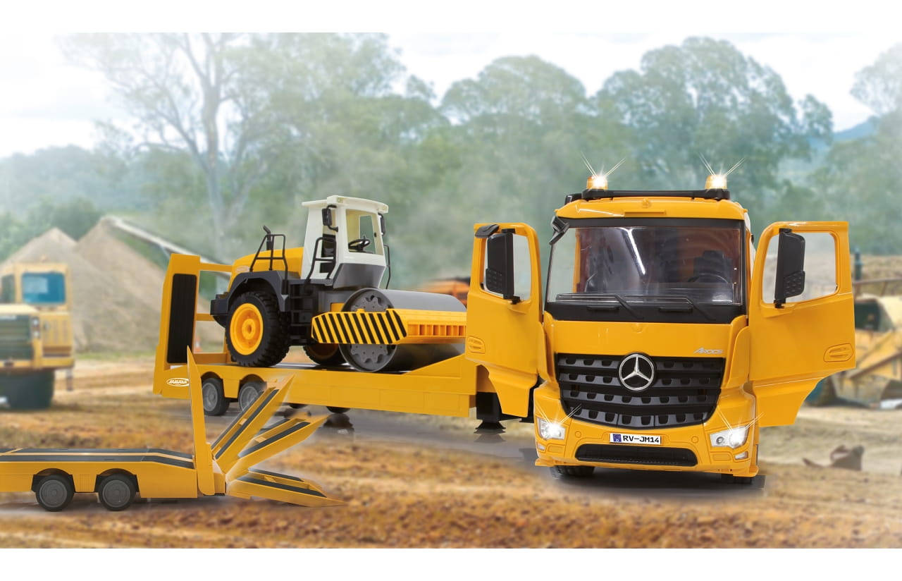 Jamara RC Tieflader Mercedes Arocs Ferngesteuert 1:20 2,4Ghz