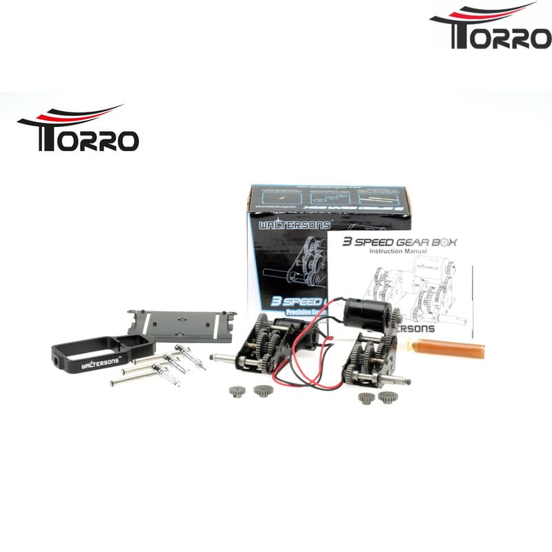 Torro Waltersons 3 Speed Motor-Metallgetriebe WT-622010 für TORRO Tiger / Sturmtiger