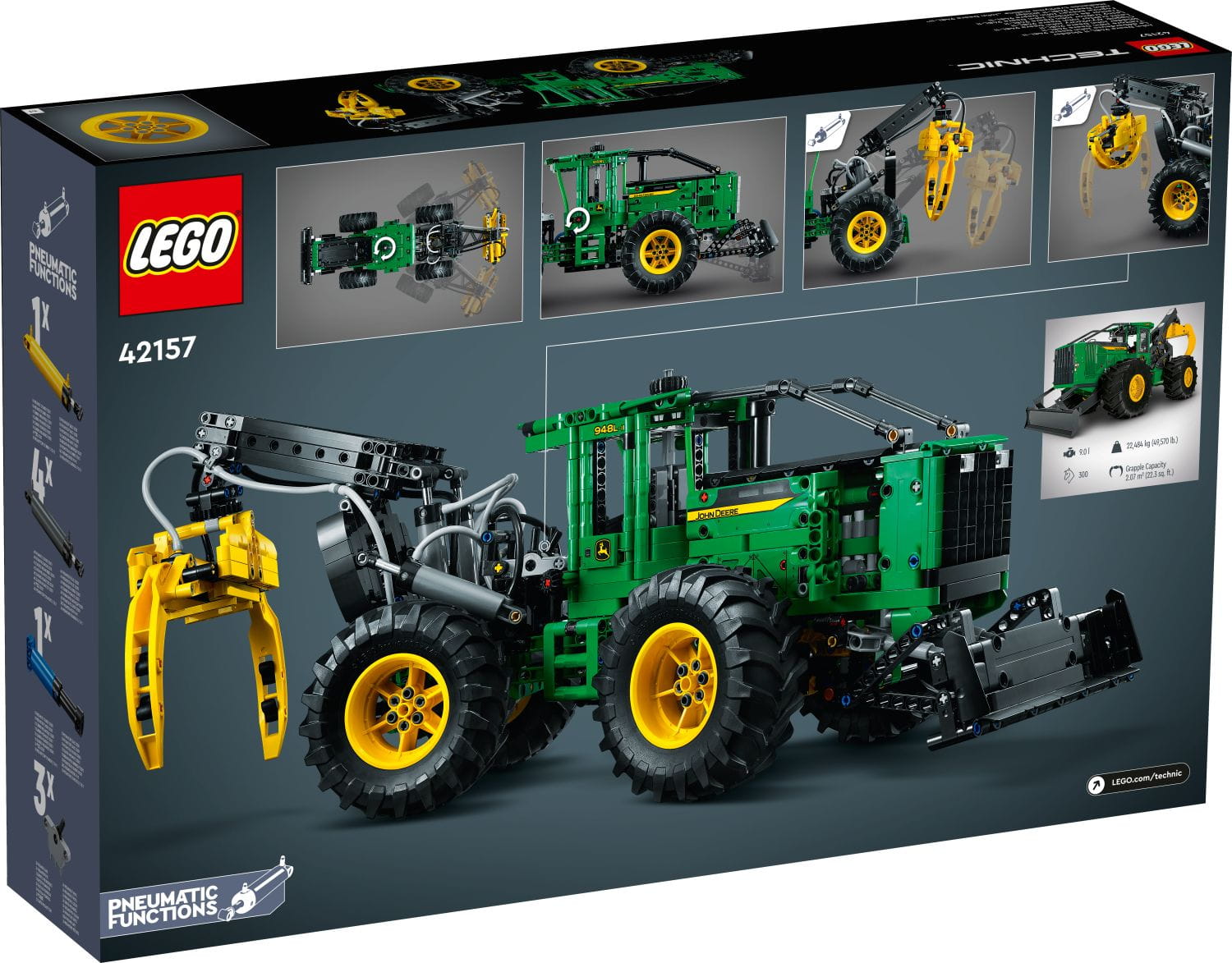 LEGO® Technic Traktor John Deere 948L-II Skidder