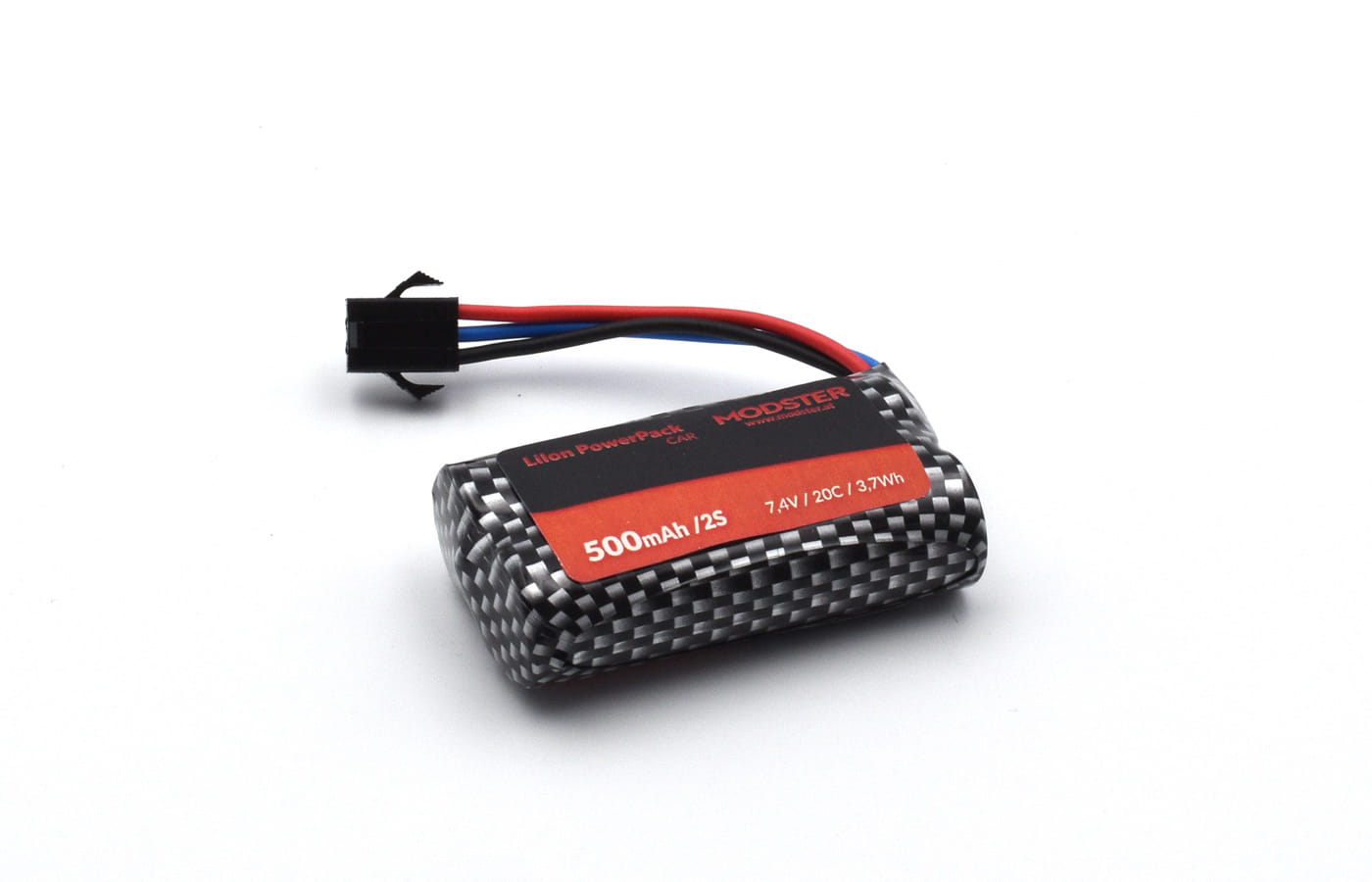 Modster LiIo Akku 2S 7_4V 500 mAh 20C XCross - RC-Zubehoer