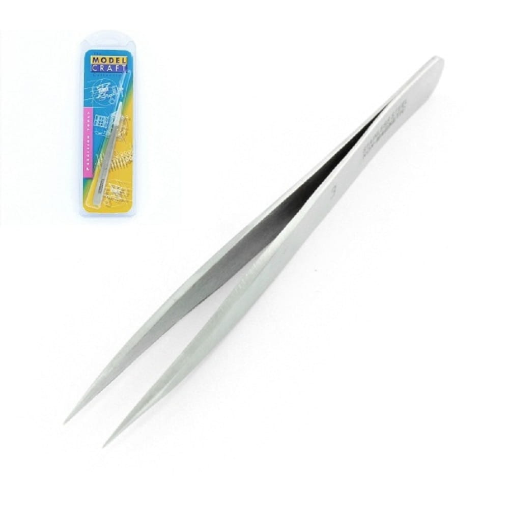 Krick Pinzette spitz 120 mm Edelstahl