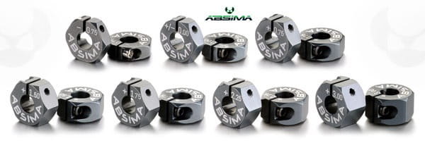 Absima Aluminium 7075 T6 Radmitnehmer 12mm Offset +1.75mm 1:10 (2 St.)
