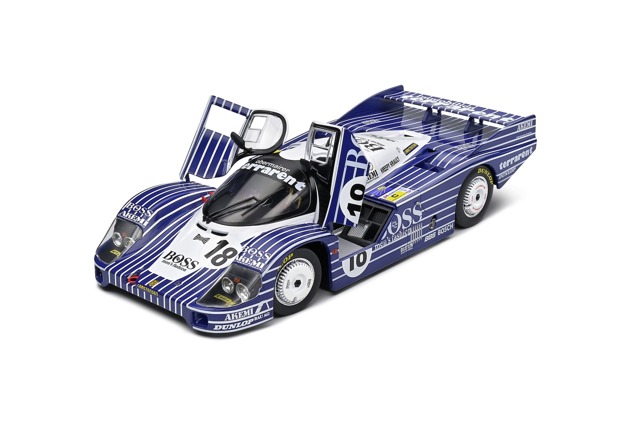 Solido 1_18 Porsche 956LH 1983 Modellauto - Detailgetreu_ 24H Le Mans #18