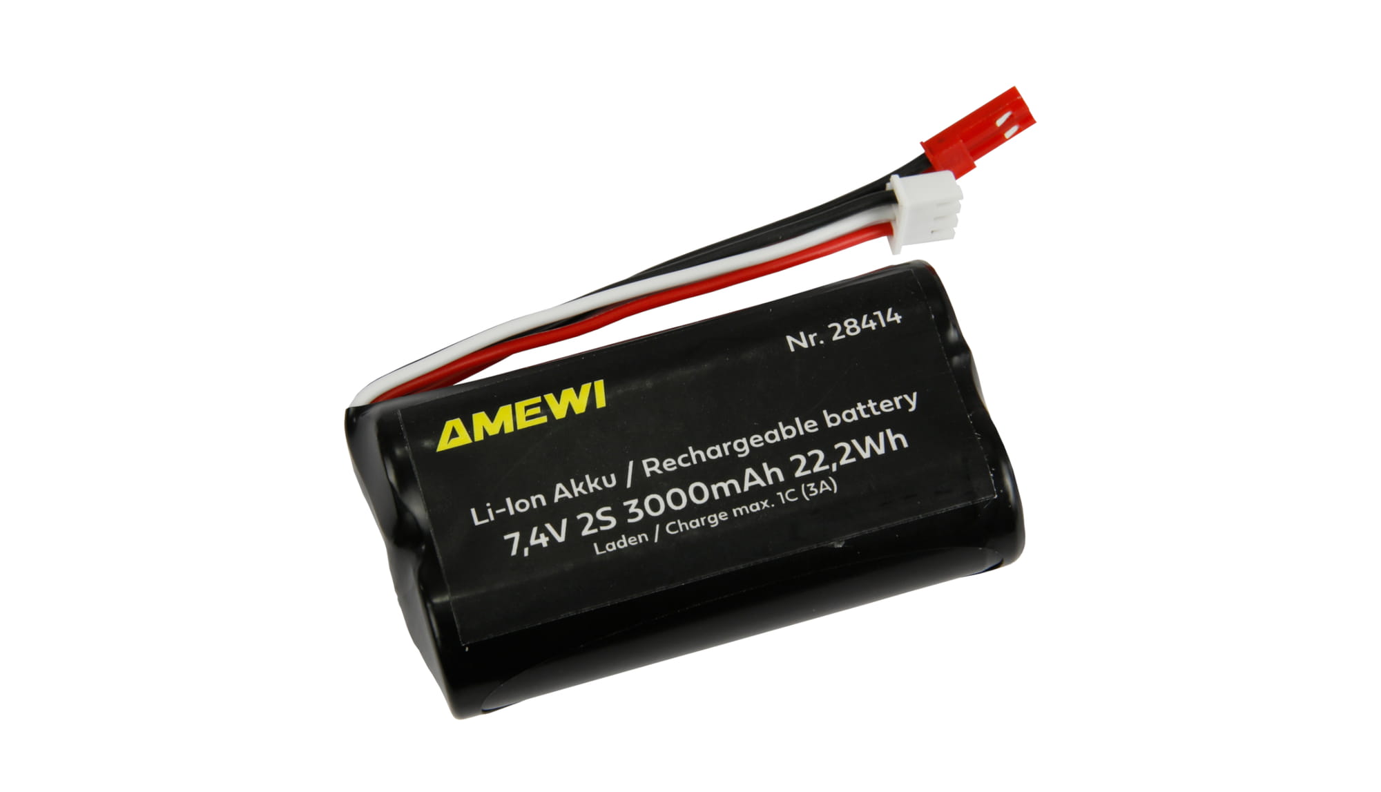 Amewi Li-Ion Akku 2S 7_4V 3000mAh BEC - Art_-Nr. 28414