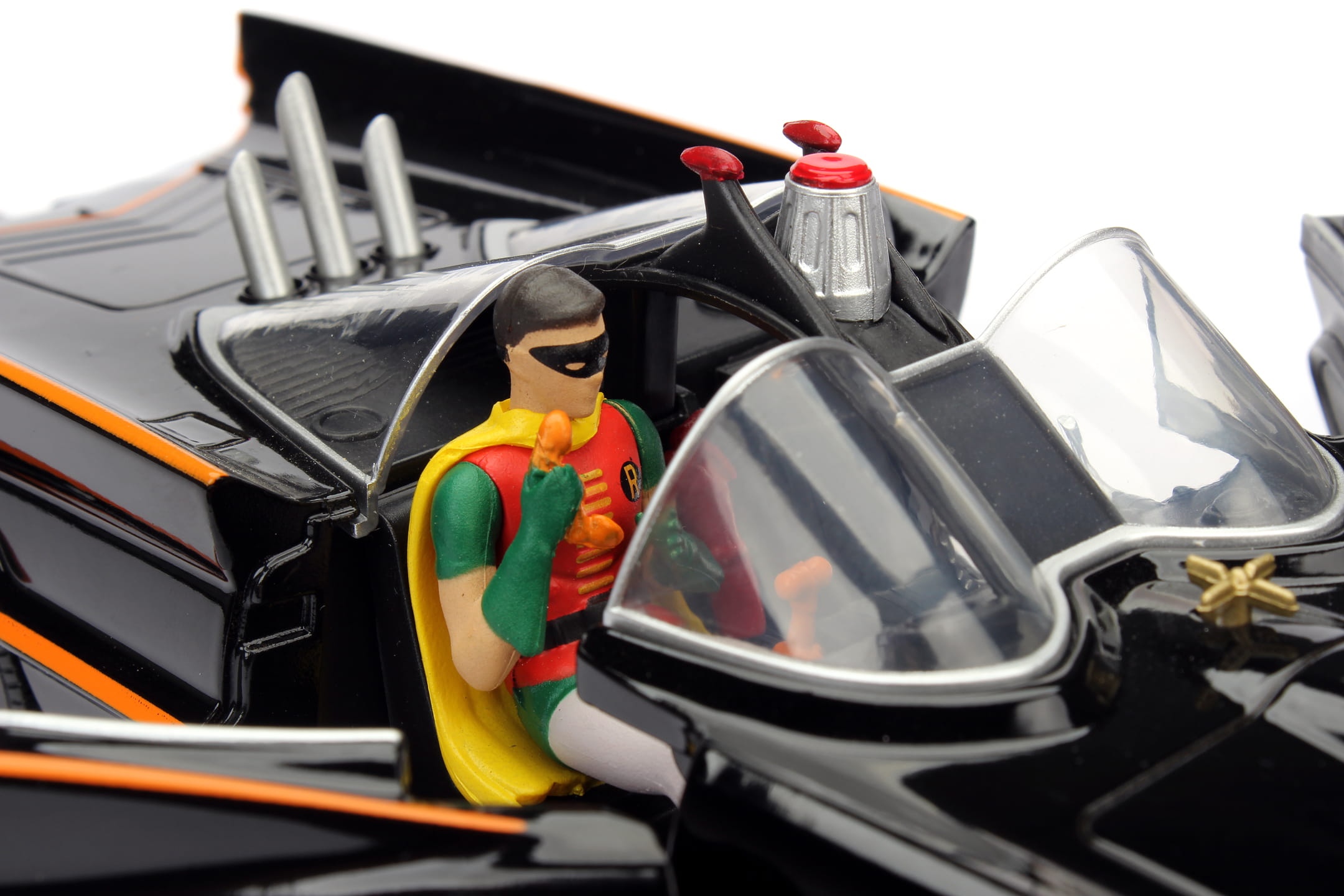 Jadatoys Modellauto Batman 1966 Classic Batmobile 1:24 Jadatoys Modellauto Batman 1966 Classic Batmobile 1:24