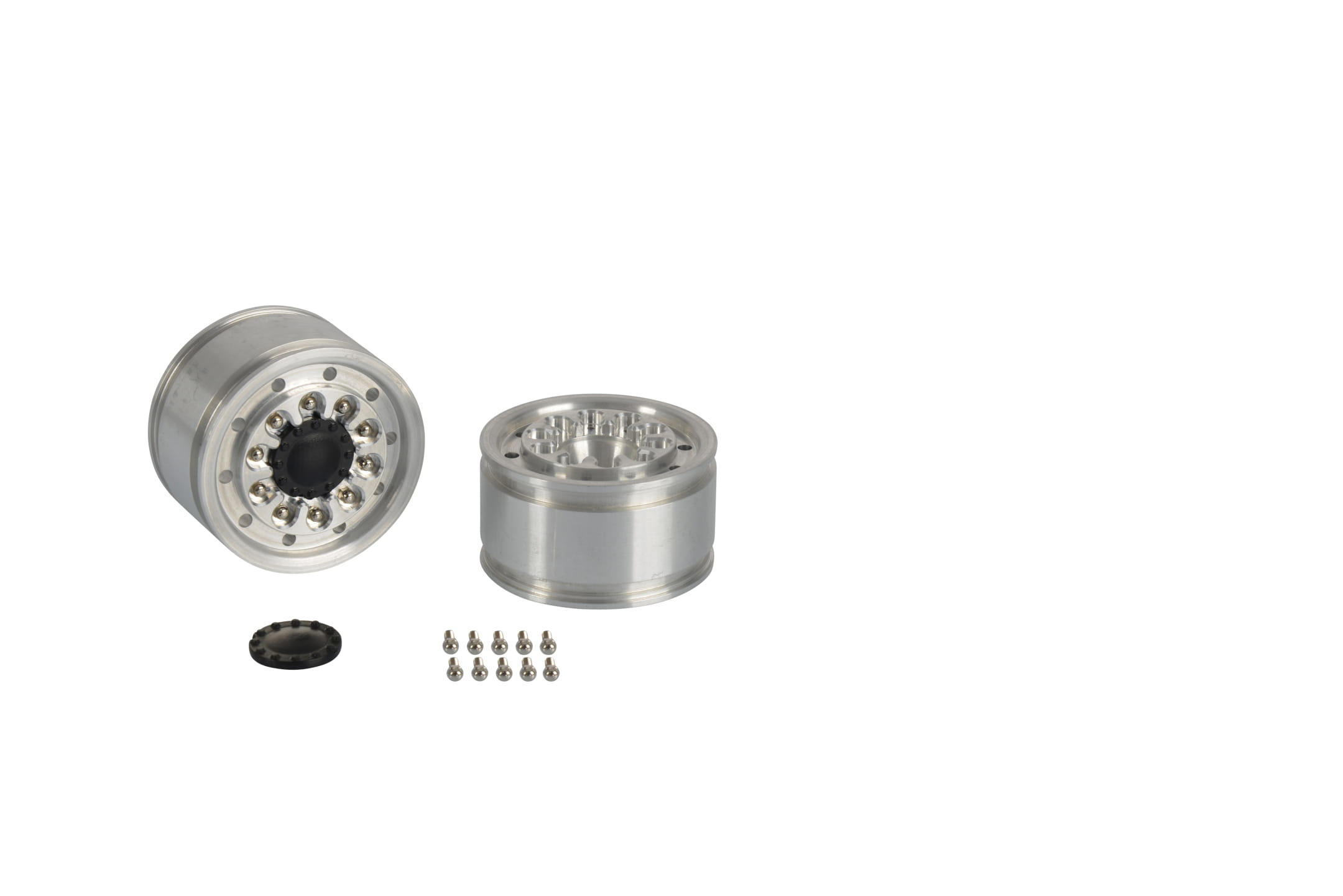 Carson 1:14 Truck Alu Felge breit (2) AG-Vorderachse Carson 1:14 Truck Alu Felge breit (2) AG-Vorderachse