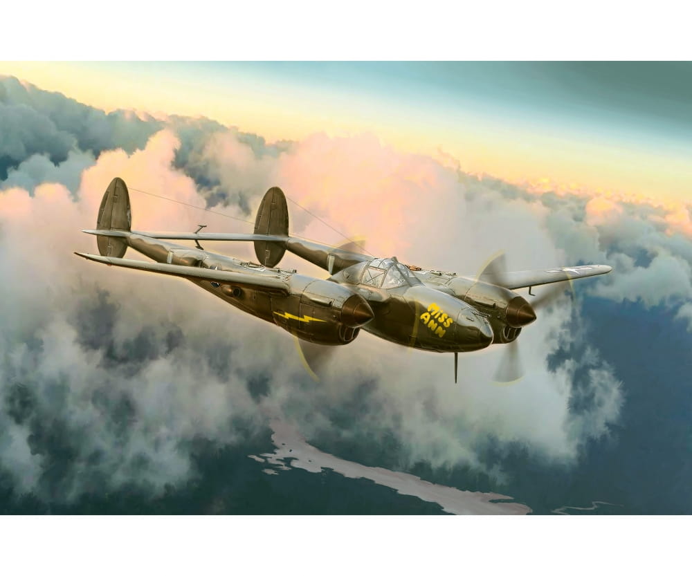 Italeri 1:72 US P-38J Lightning