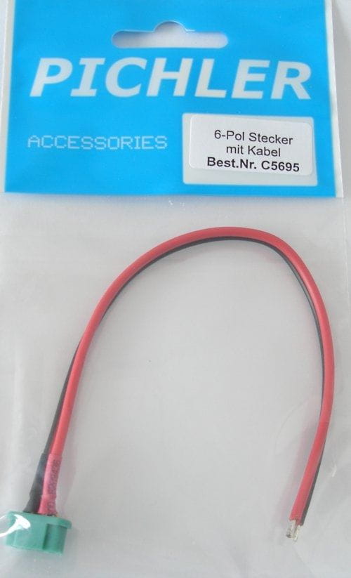 Pichler 6-pol Kabel mit Multiplex MP Stecker