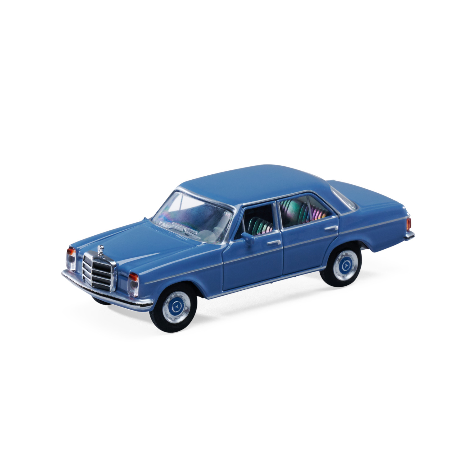 Schuco 1_64 M-B -_8 Limousine Taubengrau Standmodell