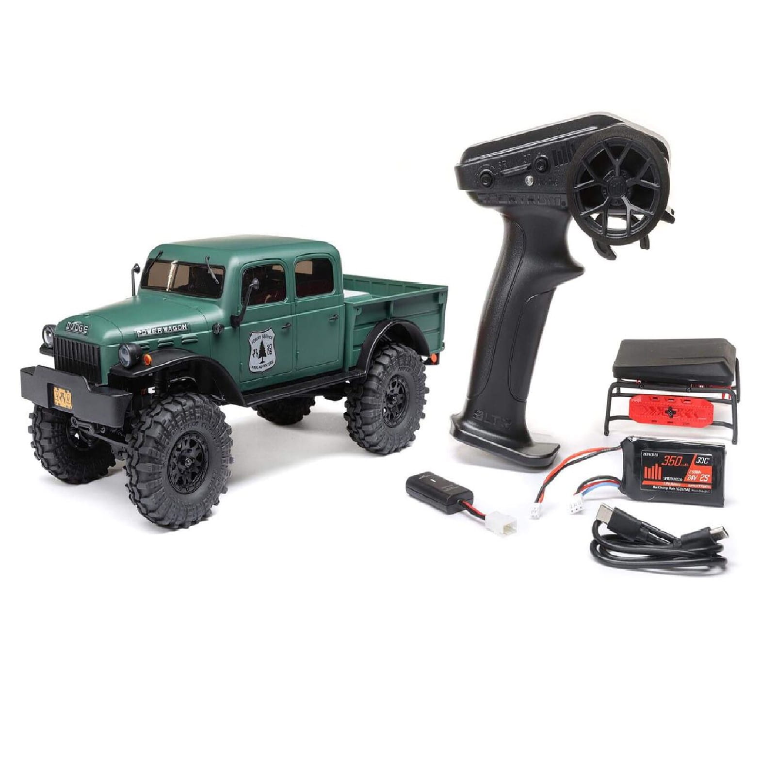 Axial RC Rock Crawler SCX24 1940 Dodge Power Wagon grün 1:24 4WD RTR Axial RC Rock Crawler SCX24 1940 Dodge Power Wagon grün 1:24 4WD RTR