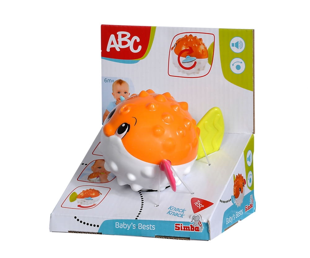 Simba Toys ABC bunter Tast-Fisch