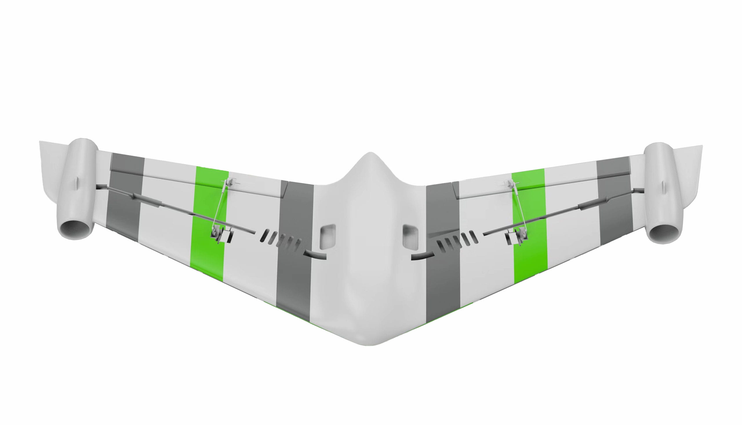 Amewi RC Flugzeug XFly Eagle Twin 40mm EDF Nurflügler grün