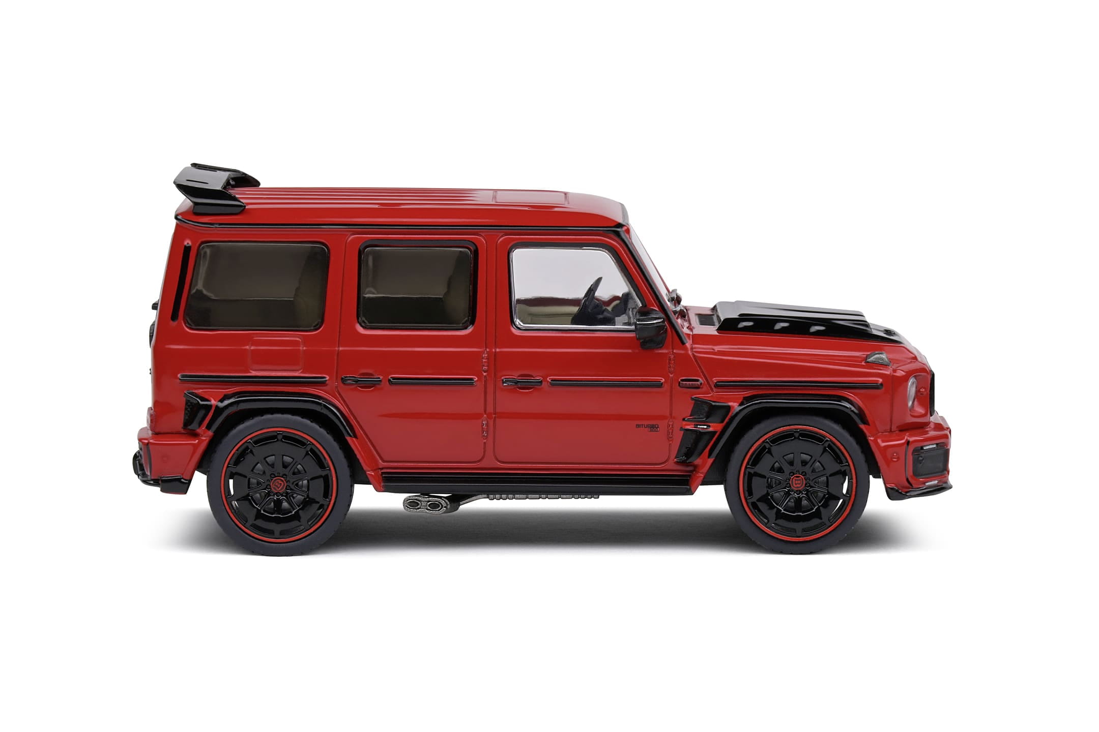 Brabus Widestar 2022 Modellauto in Red Pearl – Massstab 1_43_ Detailgetreu_ Solido