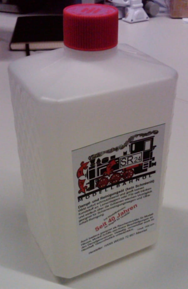 Weiss Hans Dampf Reinigungsoel - Modellbahnoel 1000ml - RC-Zubehoer