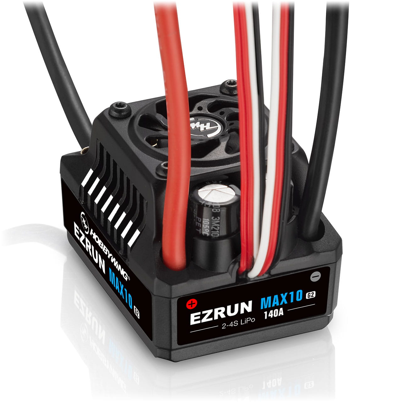 Hobbywing Regler Ezrun MAX10 G2 140A Combo mit 3665SD-4000kV 5mm Welle