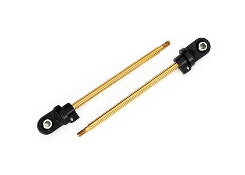 Traxxas Kolbenstange_ GTX Daempfer_ TiN-coated _2_ _monitert mit Kuge - RC-Zubehoer