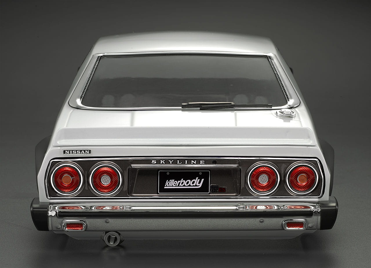 Killerbody Nissan Skyline Hardtop 2000 (1977) Karosserie lackiert Weiß 195mm