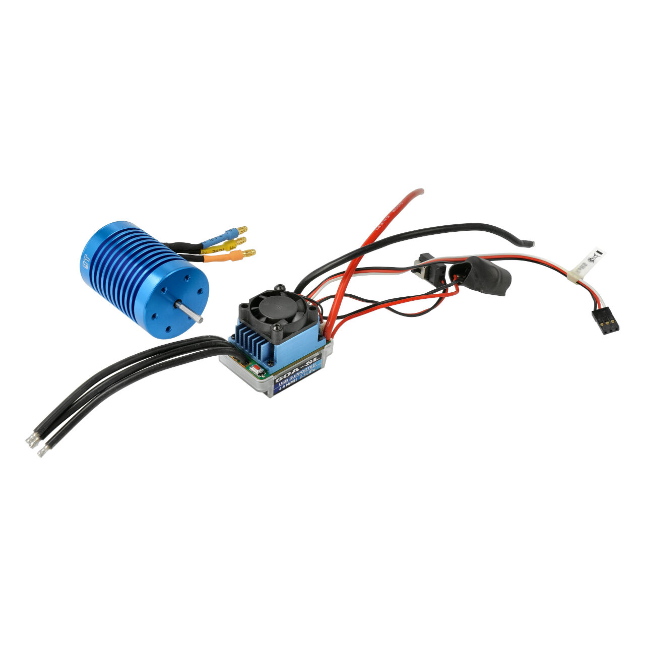 Hobao 1_10 35A Brushless Regler _ 3900kV Motor Set - RC-Zubehoer