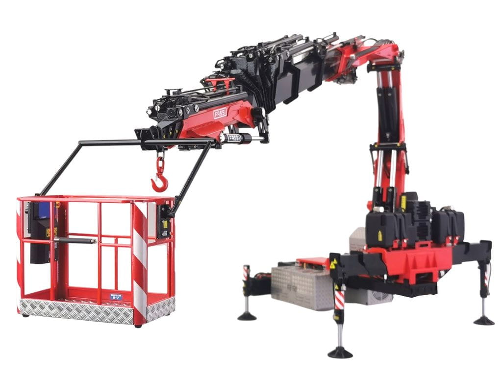 JXModel Personenkorb aus Metall fuer Ladekran - RC-Zubehoer