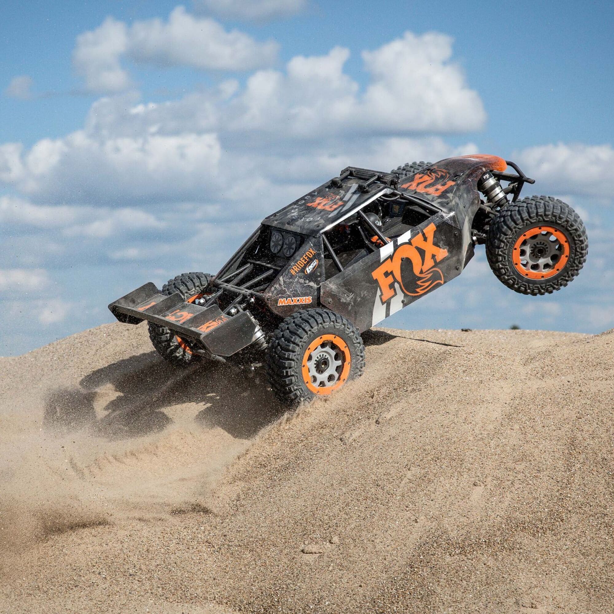 Losi DBXL-E 2.0 V2 Fox 8S 4X4 RTR Brushless Desert Buggy_ Orange