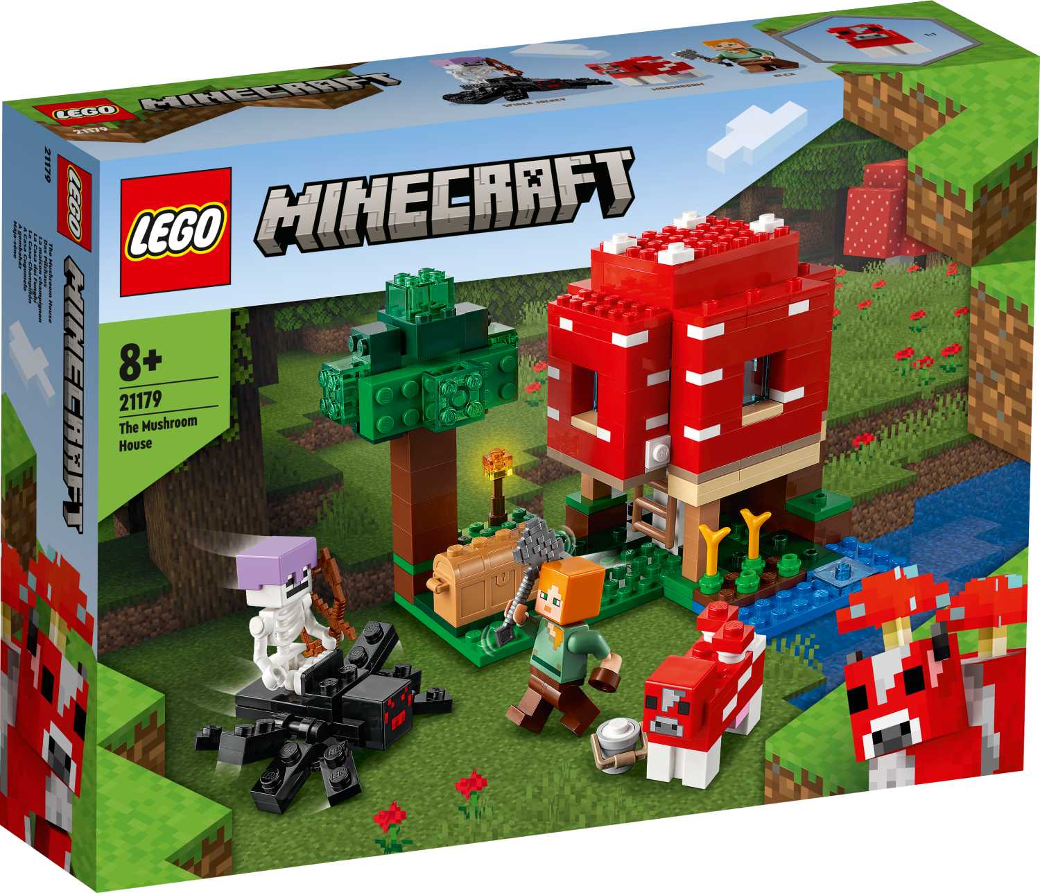LEGO Minecraft™ Das Pilzhaus