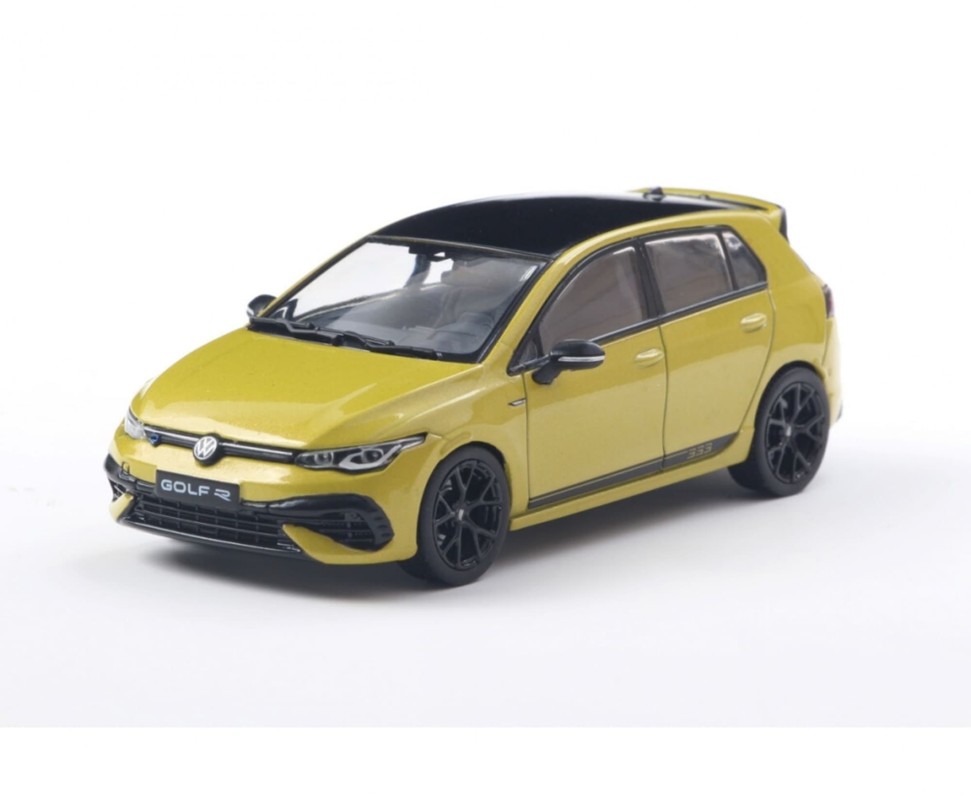 Solido 1_43 VW Golf R 333 lime gelb Modellauto - RC-Zubehoer