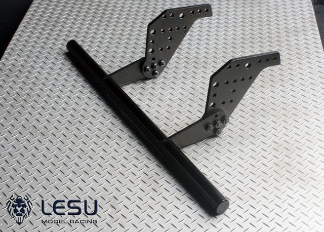 Lesu 1_14 Unterfahrschutz hinten schwarz - RC-Zubehoer