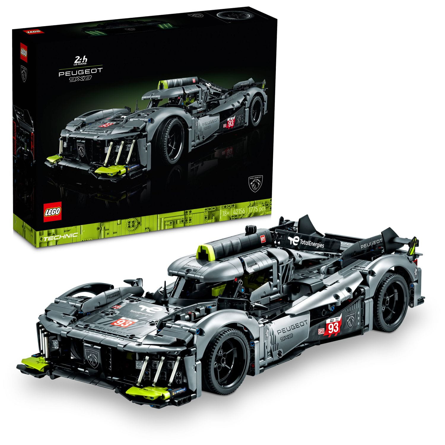 LEGO® Technic Auto Peugeot 9x8 24H LeMans Hybrid Hypercar