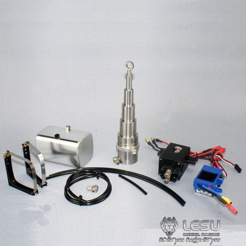 Lesu Hydraulik-Set Hinterkipper mit Zylinder und Pumpe