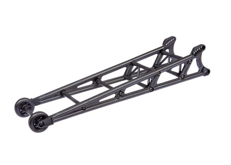 Traxxas Wheelie Bar Schwarz Montiert _Inkl. Magnum 272 Kompatible Ha - RC-Zubehoer