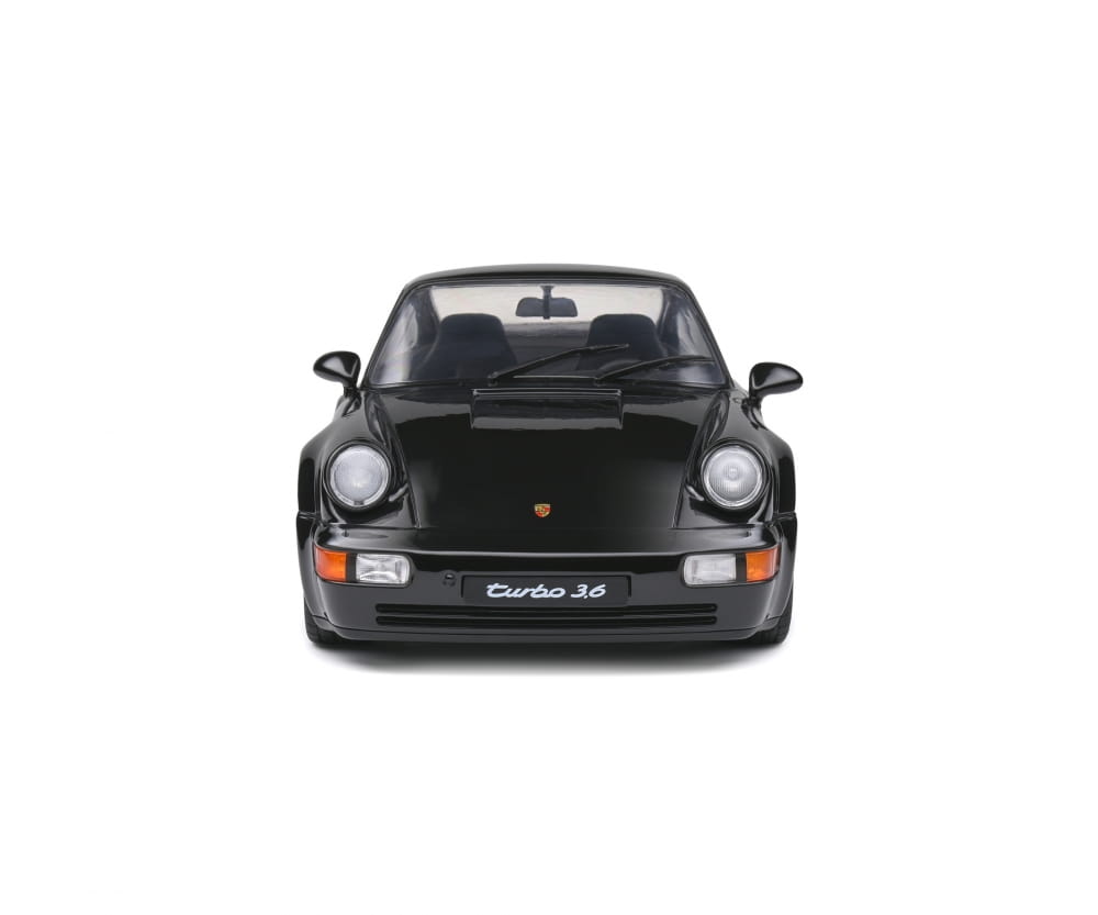 Solido Modellauto Porsche 911 964 Turbo 1_18 in Schwarz 1993