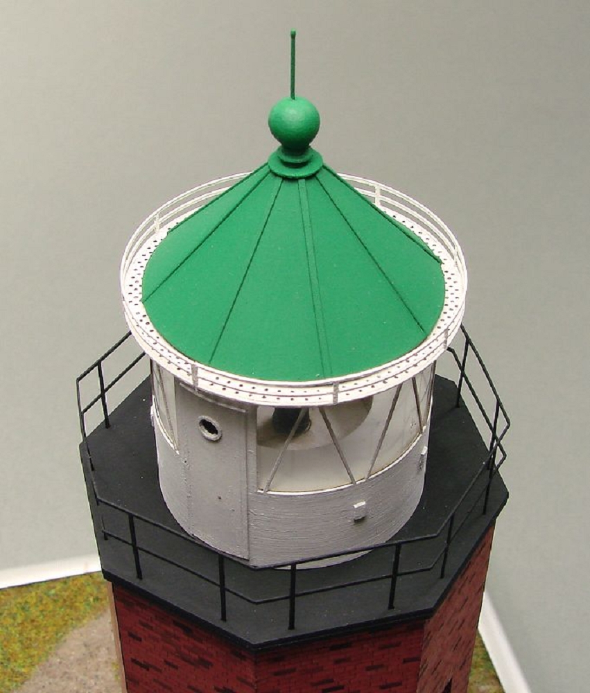 Shipyard Leuchtturm Rotes Kliff Lighthouse Germany 1913 1:72 Laser Kartonbausatz