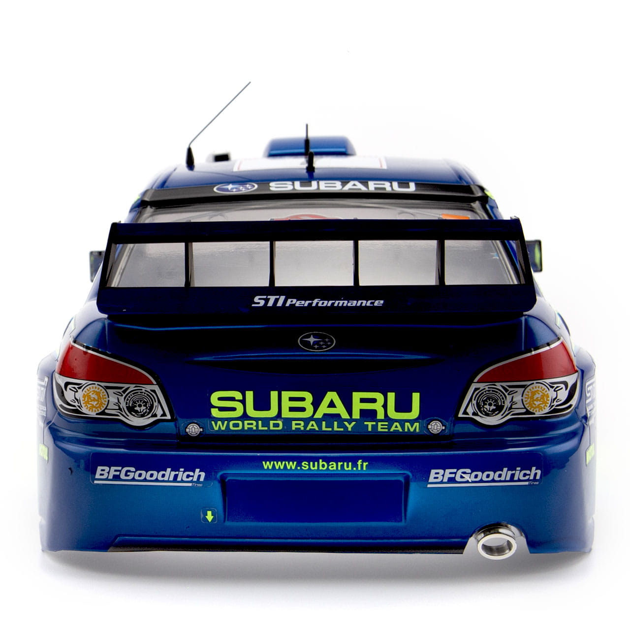 Killerbody Subaru Impreza WRC 2007 Karosserie Blau lackiert 195mm RTU