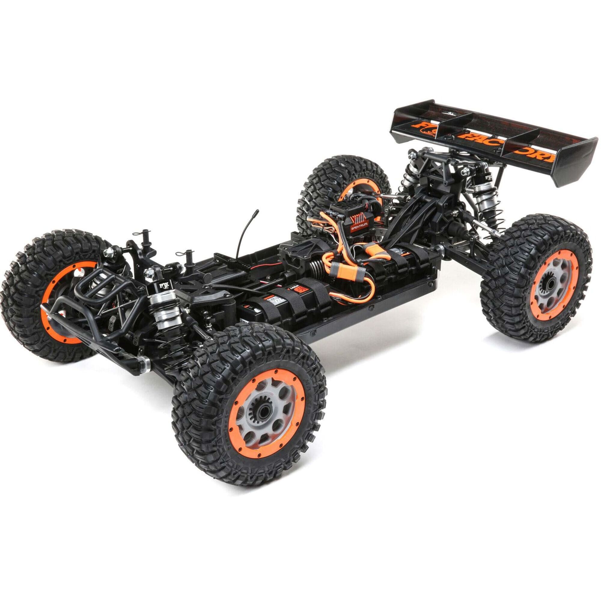 Losi DBXL-E 2.0 V2 Fox 8S 4X4 RTR Brushless Desert Buggy_ Orange