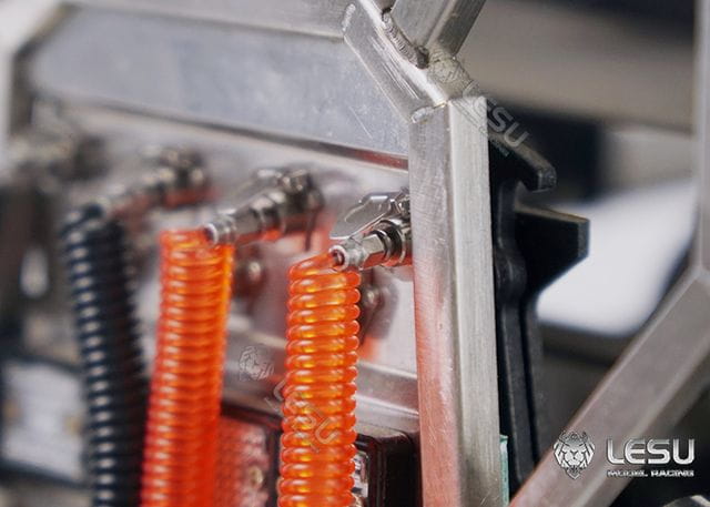 Lesu Druckluft-Kabel-Set rot/schwarz/weiß mit Anschlüssen Lesu Druckluft-Kabel-Set rot_schwarz_weiss mit Anschluessen - RC-Zubehoer