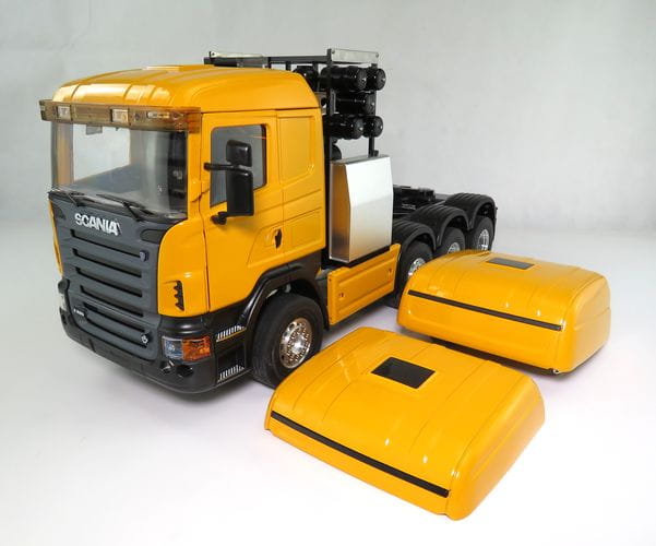 Wedico SCANIA Fahrerhaus HIGHLINE_ gelb RAL1007 - RC-Zubehoer