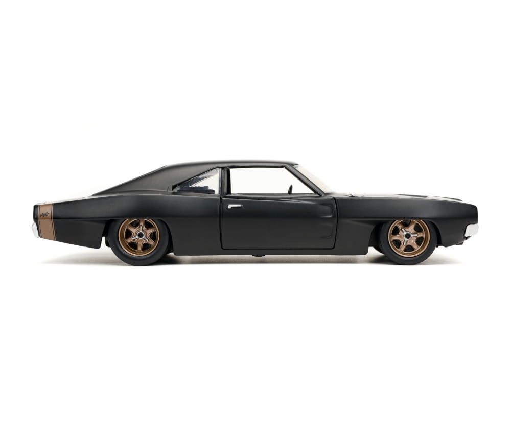 Jada Toys Fast _ Furious 1968 Dodge Charger Widebody Modellauto 1_24 schwarz_