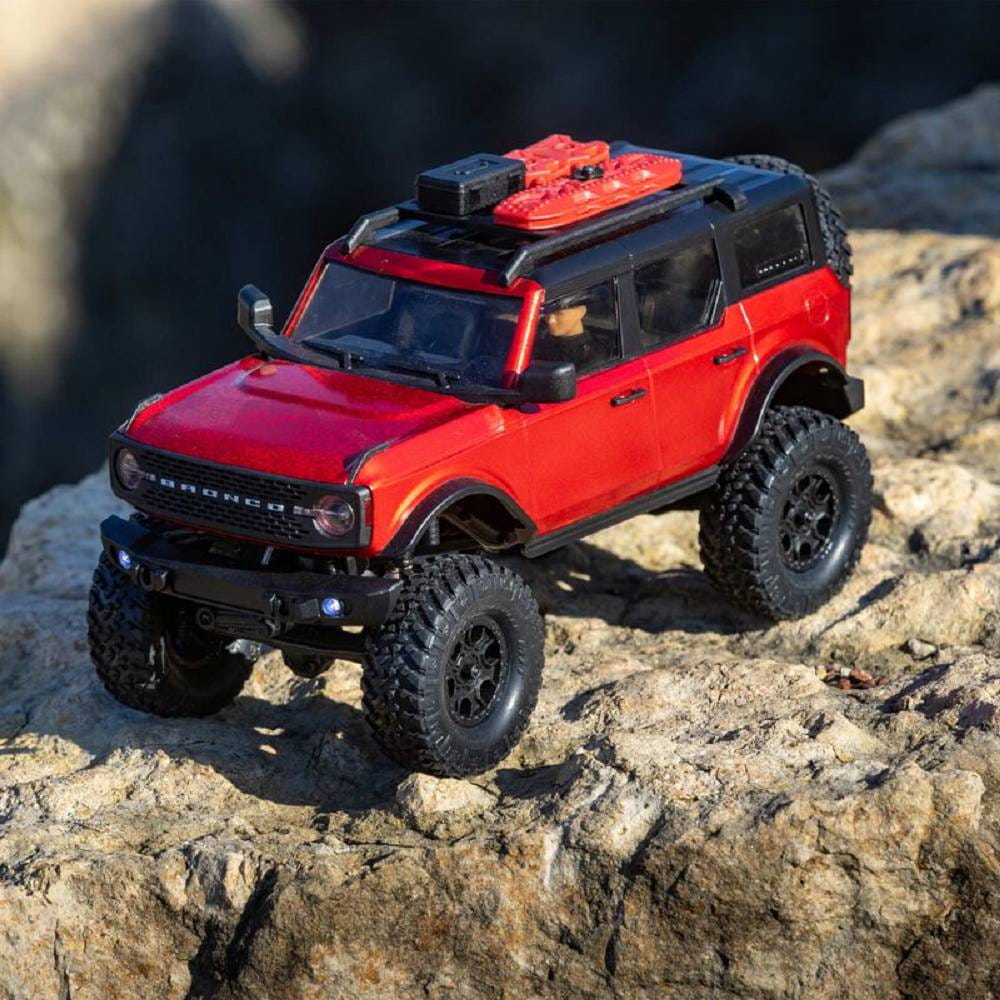 Axial RC Crawler SCX24 2021 Ford Bronco 4WD 1:24 RTR Rot Axial RC Crawler SCX24 2021 Ford Bronco 4WD 1:24 RTR Rot