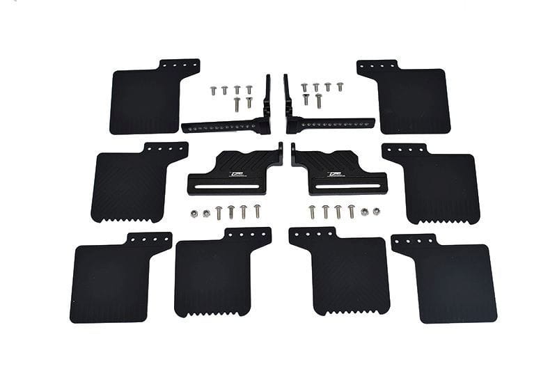 GPM Schmutzfaenger Set v_h schwarz fuer Traxxas TRX4 - 6 - RC-Zubehoer GPM Schmutzfaenger Set v_h schwarz fuer Traxxas TRX4 - 6 - RC-Zubehoer