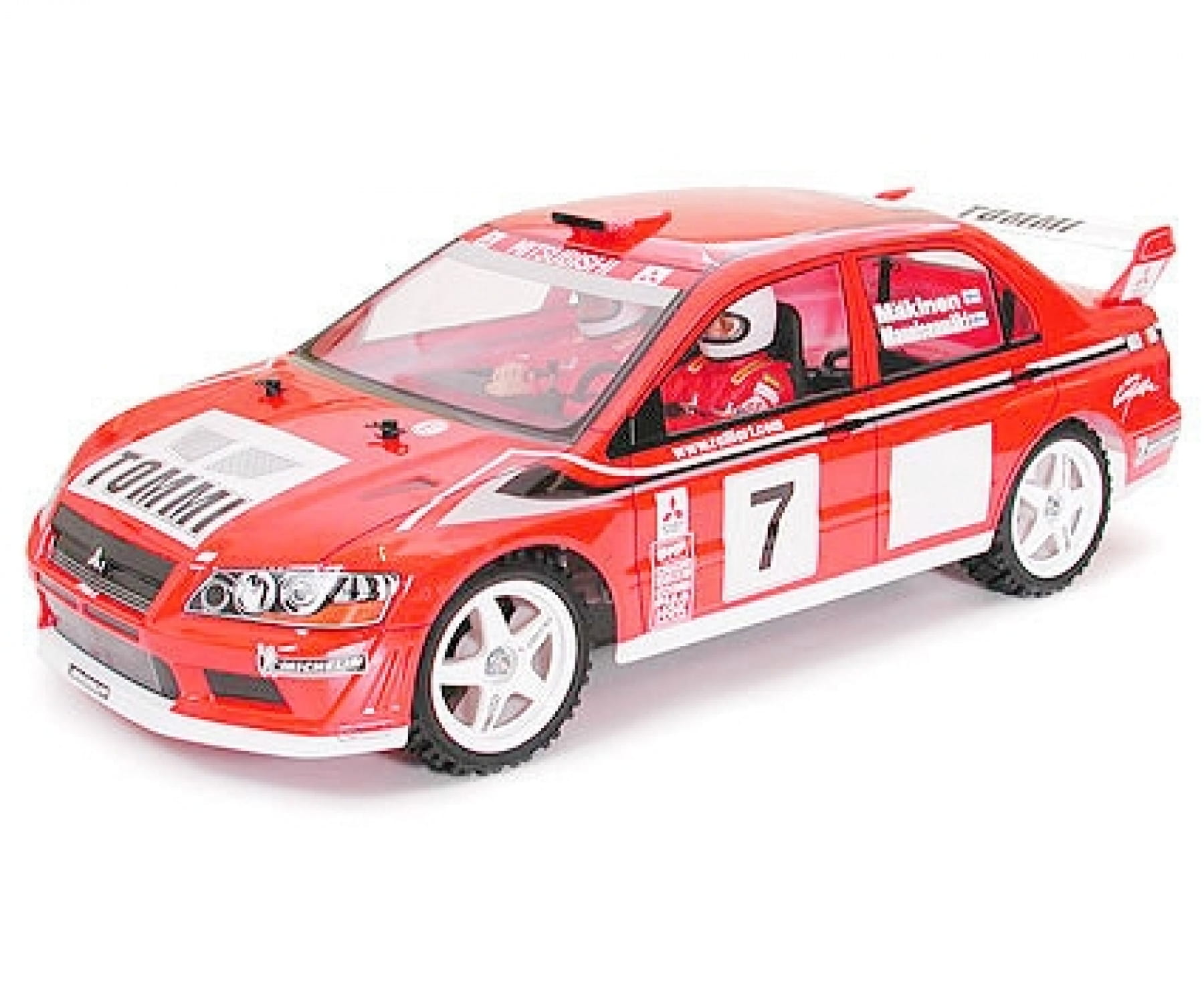 Tamiya Mitsubishi Lancer Evo VII WRC Karosserie klar unlackiert 1_10  