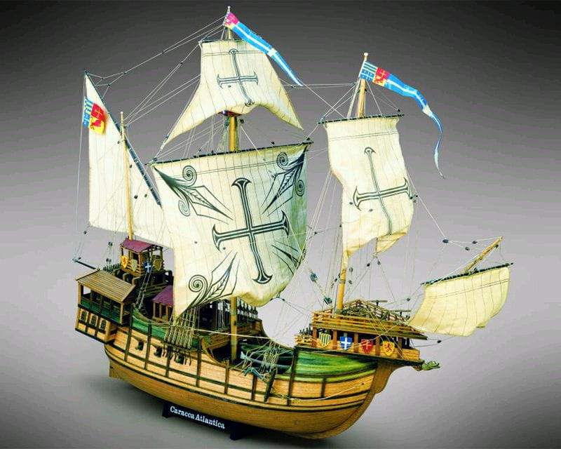 Mamoli Segelschiff Sao Miguel 1:54 Holz Bausatz