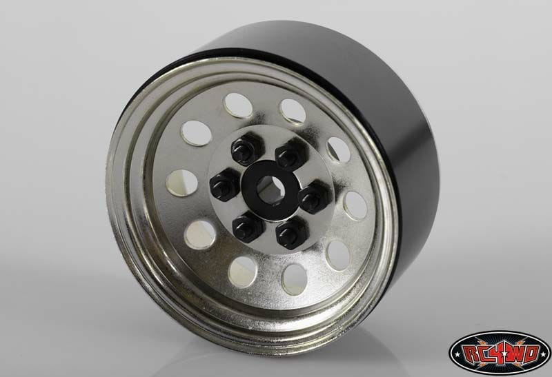 RC4WD Pro10 1.9 Steel Stamped Beadlock Felge _Silver_ - RC-Zubehoer