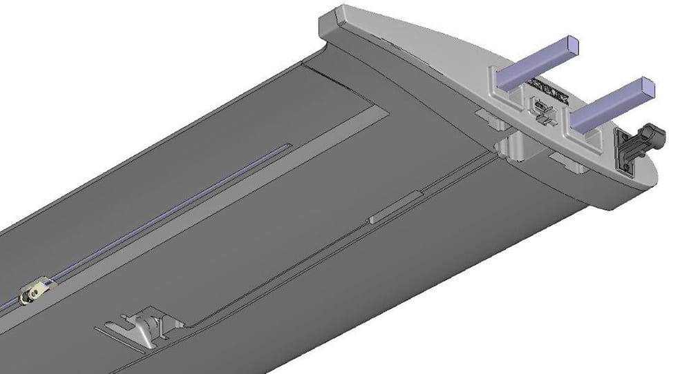 Multiplex Tragflächensatz Lentus gebaut (ohne RC+Dekor)
